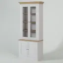 KAS0509-3 / Vitrine New Rio / tablette chêne (103x47x240)