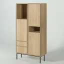 KAS0105-3 / Buffet Cadiz 3 portes & 2 tiroirs (110x50x220)