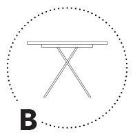 Option / KAS0302 Pied type B ( X )