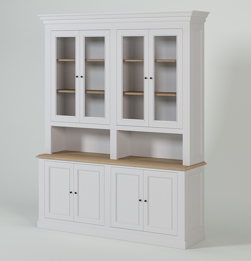 KAS0506-2 / Vaisselier New Rio / tablette chêne (195x47x240)