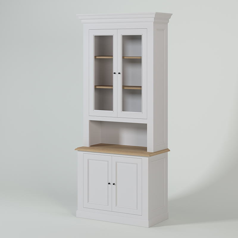 KAS0506-3 / Vaisselier New Rio / tablette chêne (108x43x240)