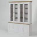 KAS0509-2 / Vitrine New Rio / tablette chêne (187x47x240)