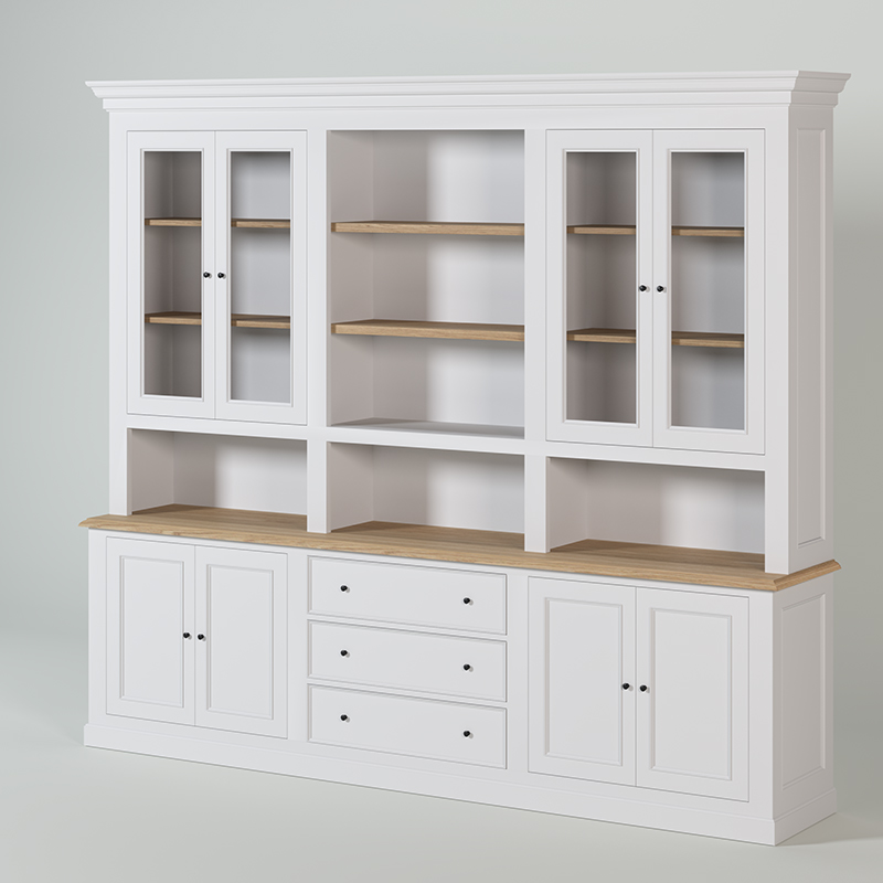 KAS0506-1 / Vaisselier New Rio / tablette chêne (282x47x240)